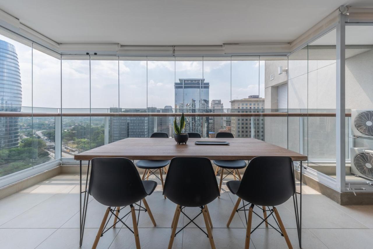 Apartamento completo com vista incrível - Vila Olímpia São Paulo Exterior foto
